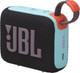 Портативная колонка JBL Go 4 (черный/голубой/оранжевый) - 