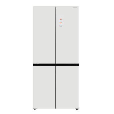 Холодильник с морозильником Maunfeld MFF190NFDPW Matt Inverter