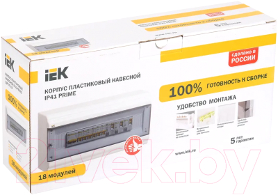 Бокс пластиковый IEK MKP82-N-18-41-10