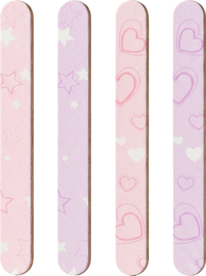 Набор пилок для ногтей Miniso Macaron Series / 6097