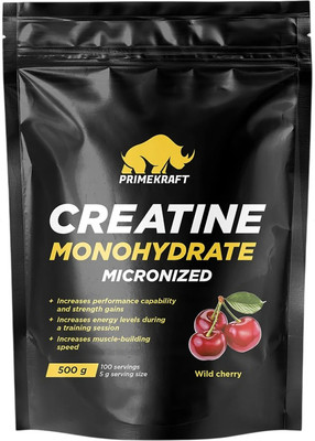 Креатин Prime Kraft Creatine Monohydrate (500г, дикая вишня) - 