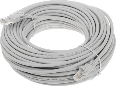 Кабель Buro UTP-5E-25M-G-LSZH
