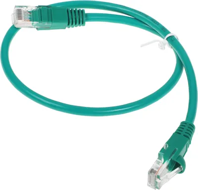 Кабель Buro UTP-5E-0.5M-GR