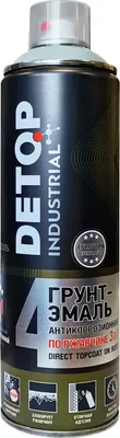 Грунт-эмаль Detop №4 по ржавчине 3в1 / DTI-P07786