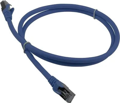 Кабель Lanmaster LAN-PC45/S6A-0.5-BL - 
