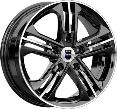Литой диск K&K Trinity 15x6" 5x114.3мм DIA 67.1мм ET 50мм Алмаз черный