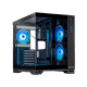 Корпус для компьютера Chieftec Visio GM-30B-TG-OP (черный, без БП) - 