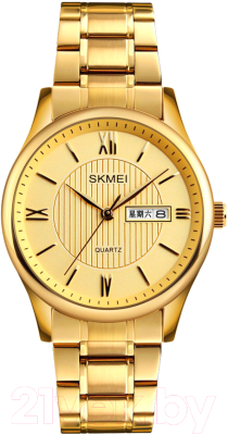 Часы наручные мужские Skmei 1261-3 (золотой)