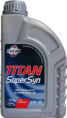 Моторное масло Fuchs Titan Supersyn 5W50 / 601425721 (1л)