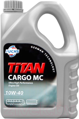 Моторное масло Fuchs Titan Cargo MC 10W40 / 601426582 (5л)