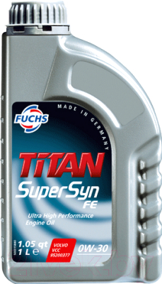 Моторное масло Fuchs Titan Supersyn FE 0W30 (1л)