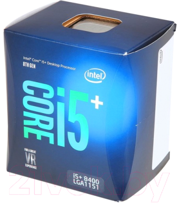Процессор Intel Core i5+ - 8400 Box / BO80684I58400SR3QT
