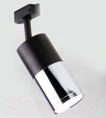 Трековый светильник Elektrostandard Avantag LTB27 6W 4200K (черный матовый/хром)