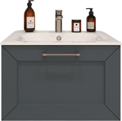 Тумба с умывальником MEBELVANN Виктория 60x38x45 с 1 ящиком / VIC10601703101O