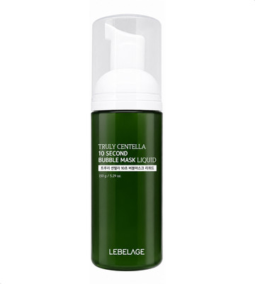 Тонер для лица Lebelage Truly Centella 10 Second Bubble Mask Liquid (150г) - 