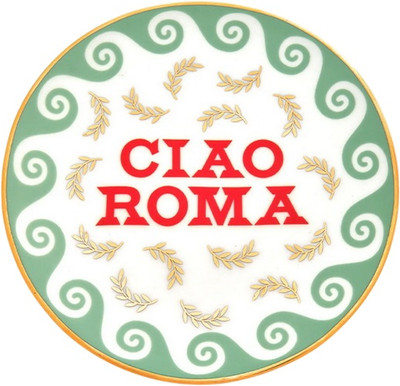 Блюдце Bitossi Ciao Mondo Roma CIA00102 - 