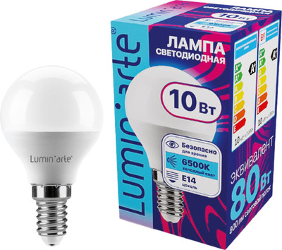 Лампа LuminArte LSTD-G45-10W6KE14 - 