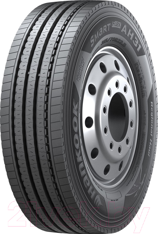Грузовая шина Hankook AH31 295/80R22.5 154/149M нс16 Рулевая M+S