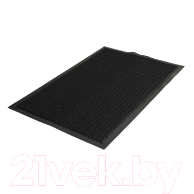 Коврик грязезащитный Kovroff Стандарт ребристый 50x80 / 20201 (черный)