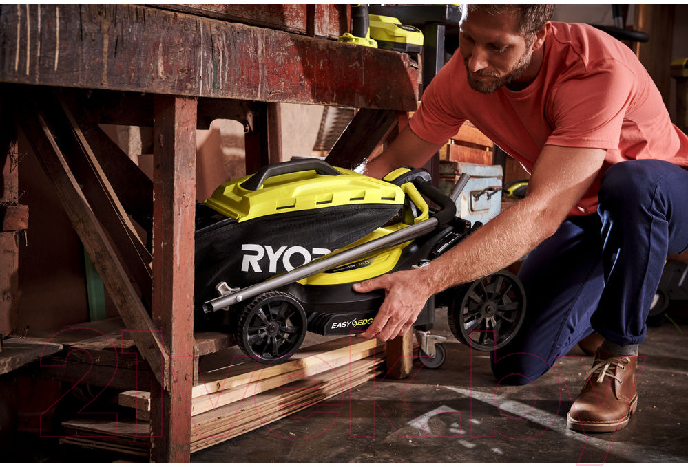 Газонокосилка аккумуляторная Ryobi OLM1833B (5133004305) — фото 7