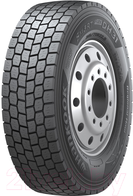 Грузовая шина Hankook DH31 315/80R22.5 156/150L нс18 Ведущая M+S