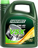 Моторное масло Fanfaro VSX 5W40 SN/CF (5л) - 
