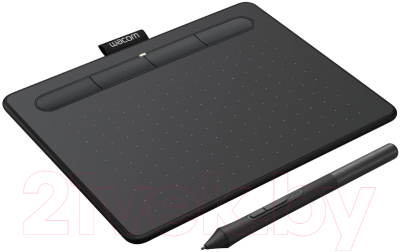 Графический планшет Wacom Intuos S / CTL-4100WLK-N (черный)