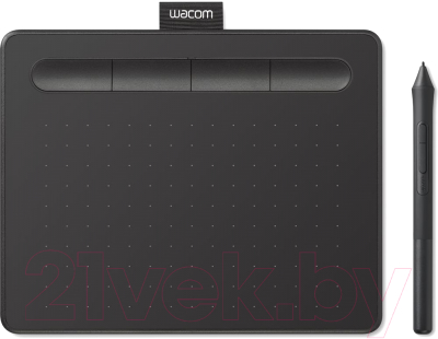 Графический планшет Wacom Intuos S / CTL-4100WLK-N (черный)