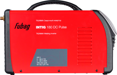 Инвертор сварочный Fubag Intig 180 DC Pulse + горелка / 68438.2