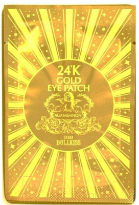 

Патчи под глаза Baviphat, Urban Dollkiss Agamemnon 24K Gold Hydrogel Eye Patch