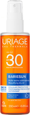 Масло солнцезащитное Uriage Bariesun SPF30 Huile Seche Sublimatrice (200мл) - 