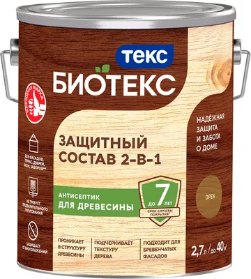 Защитно-декоративный состав Текс Bioteks 3-в-1