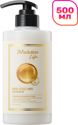Маска для волос JMsolution Life Prime Gold Libre (500мл) - 