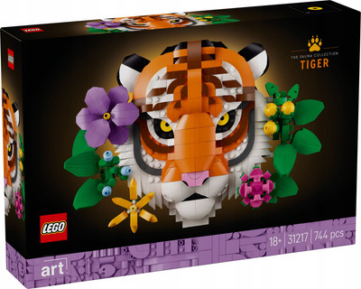 Конструктор Lego Art Тигр - коллекция Фауна 31217 - 