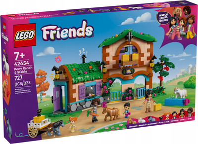 Конструктор Lego Friends Ранчо и конюшня пони 42654