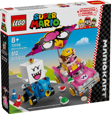 Конструктор Lego Super Mario Варио и Король Бу 72038