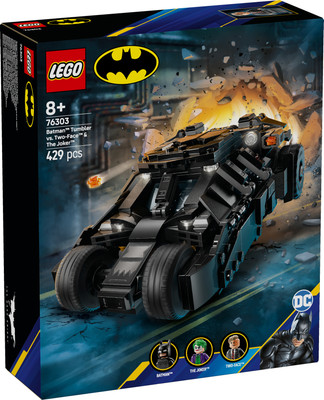 Конструктор Lego Batman Тумблер Бэтмена против Двуликого и Джокера 76303