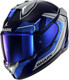 Мотошлем Shark Helmets SKWAL i3 Rhad HE0820E-BUS-L (L, синий/хром/серебро) - 