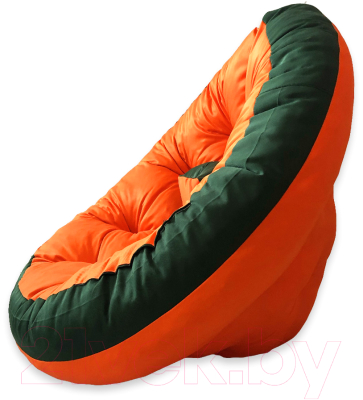 Бескаркасное кресло Angellini 9с0040тр (оранжевый/зеленый)