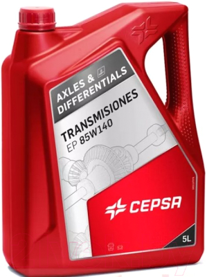 Трансмиссионное масло Cepsa Transmisiones EP 85W140 / 540893090 (5л)