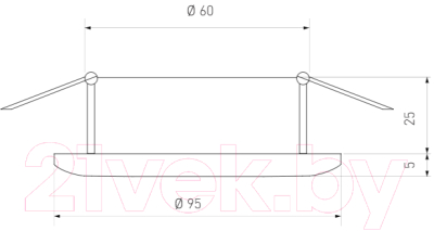 Точечный светильник Elektrostandard 107 MR16 WH