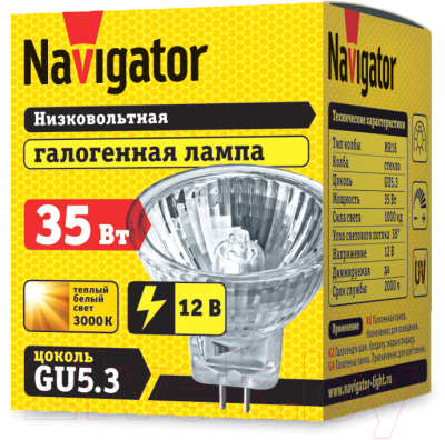 Лампа Navigator 94 223 MR11 35W GU5.3 230V 2000h