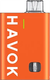 Электронный парогенератор Uwell Havok R Pod System Kit (Orange) - 