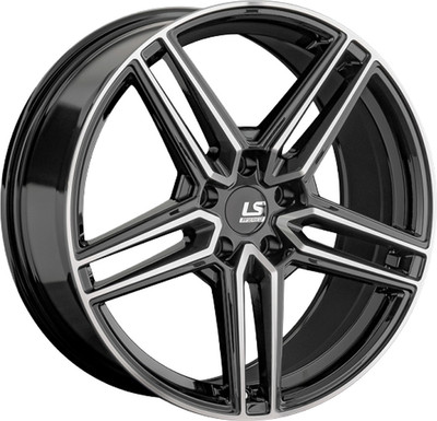 Литой диск LS wheels FlowForming RC79 19x8.5" 5х108мм DIA 65.1мм ET 36мм BKF