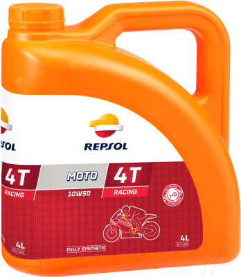 Моторное масло Repsol Moto Racing 4T 10W50 / RP160P54 (4л)