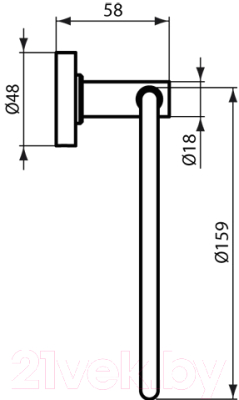 Кольцо для полотенца Ideal Standard Imo A9130AA