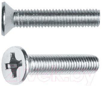 Винт Starfix Потайная головка М4x40 DIN 965 / SMC3-46846-500 (500шт, оцинкованный)