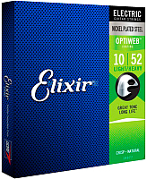 Струны для электрогитары Elixir Strings 19077 Optiweb 10-52 - 