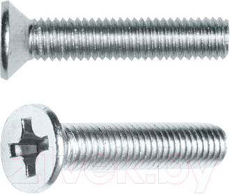 Винт Starfix Потайная головка М4x60 DIN 965 / SMC2-46866-250 (250шт, оцинкованный)