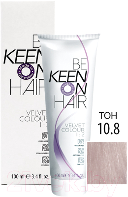 Крем-краска для волос KEEN Velvet Colour 10.8